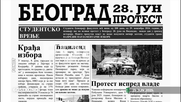 Vesti u 60 sekundi